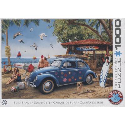VW Beetle: Stranden, 1000 bitar