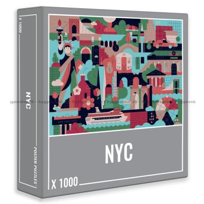 New York City: Porträtt, 1000 bitar