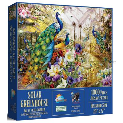 Påfåglars hus, 1000 bitar