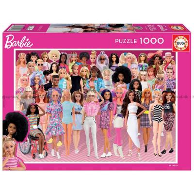 Barbie överallt, 1000 bitar