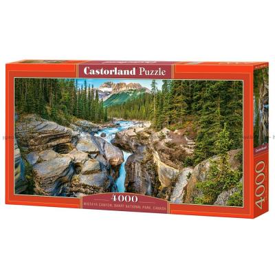 Kanada: Mistaya Canyon - Panorama, 4000 bitar
