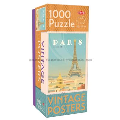 Vintage Posters: Paris, 1000 bitar