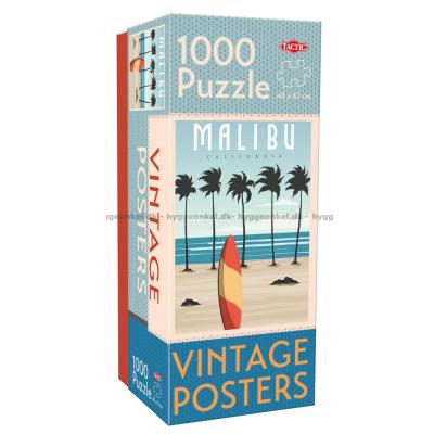 Vintage Posters: Malibu, 1000 bitar