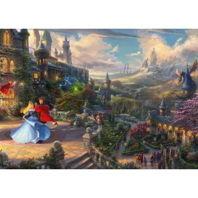 Bild av Disney: Kinkade - Törnrosa - Dansar, 1000 bitar