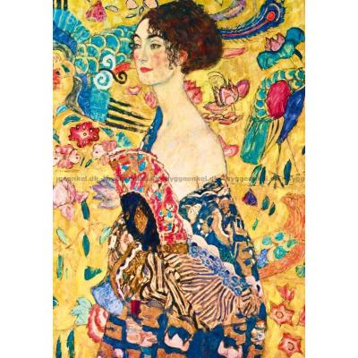 Bild av Klimt: Lady with a Fan, 2000 bitar