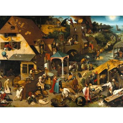 Brueghel: The Dutch Proverbs, 2000 bitar