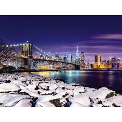 Bild av New York: Vinter, 1500 bitar