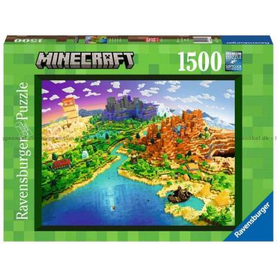 Minecraft: Världen, 1500 bitar