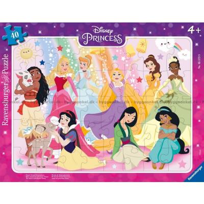 Disney prinsessor - Rampussel, 40 bitar
