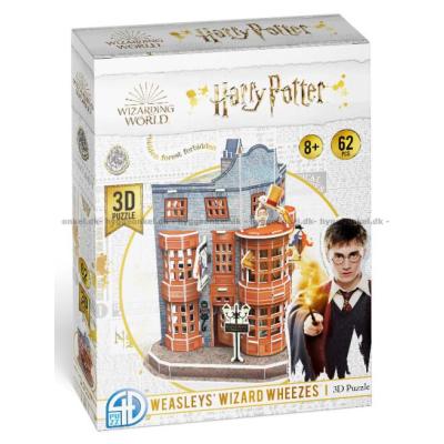 3D: Harry Potter - Weasleys Wizard Wheezes, 62 bitar