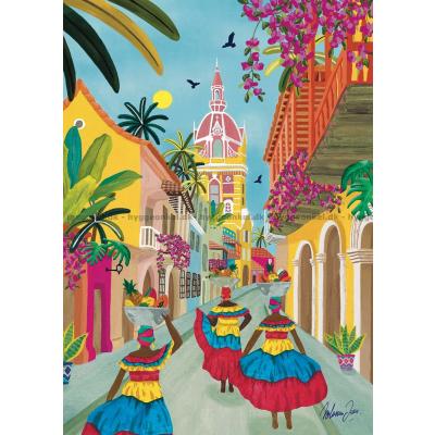 Bild av Colombia: Cartagena, 1000 bitar