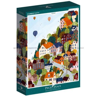 Staden i skogen, 1000 bitar