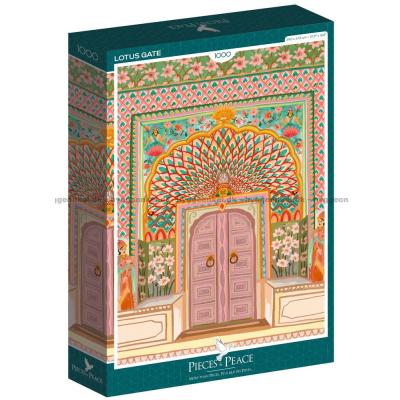 Jaipur: Lotus-dörren, 1000 bitar