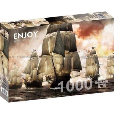 Piratskeppets seger, 1000 bitar