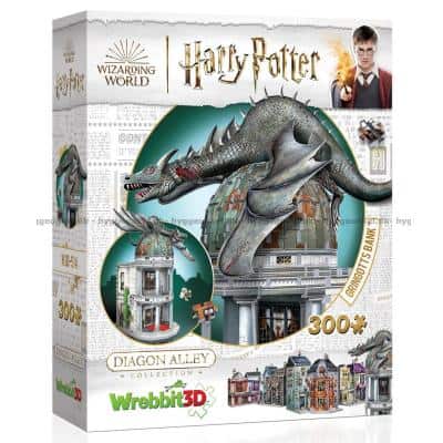 3D: Harry Potter - Diagongränden Gringotts Bank, 300 bitar