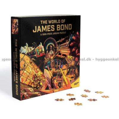 Bild av James Bonds världen, 1000 bitar