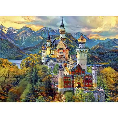 Bild av Gavidia: Neuschwanstein, 6000 bitar