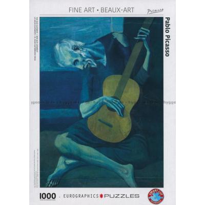 Bild av Picasso: The Old Guitarist, 1000 bitar
