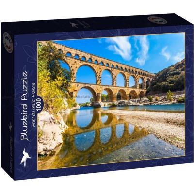 Frankrike: Pont du Gard, 1000 bitar