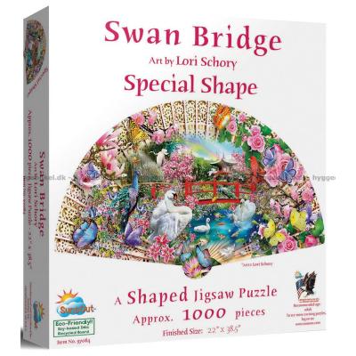 Schory: Svanarna vid bron, 1000 bitar