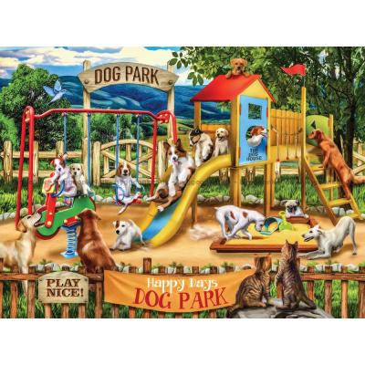 Wood: Hundarna i parken, 1000 bitar