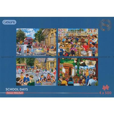 T. Mitchell: Skolliv, 4x500 bitar