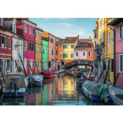 Bild av Hefele: Italien - Burano ön, 1000 bitar