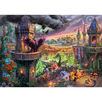 Bild av Disney: Kinkade - Törnrosa - Maleficent, 1000 bitar