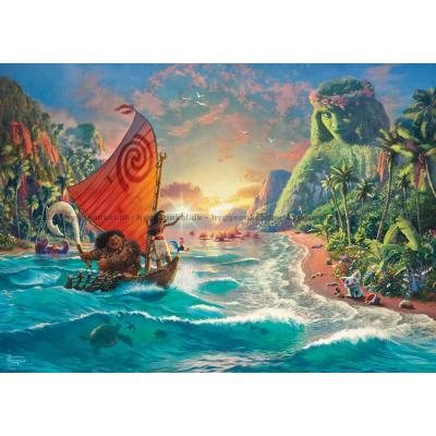 Bild av Disney: Kinkade - Vaiana, 1000 bitar