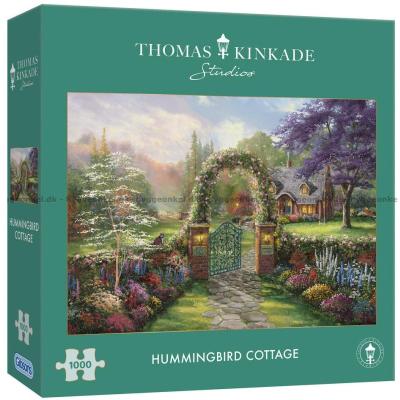 Thomas Kinkade: Det mysiga huset i trädgården, 1000 bitar