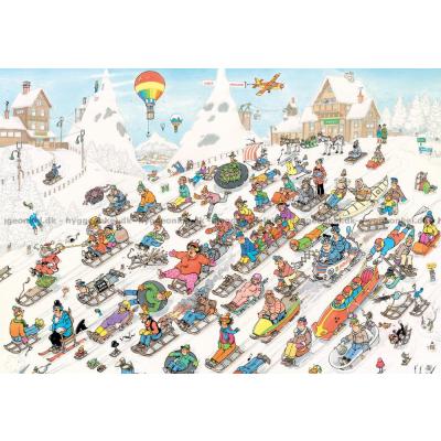 Bild av Det går utför, 2000 bitar