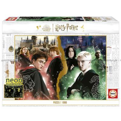 Harry Potter och Malfoy - Lyser i mörkret, 1000 bitar