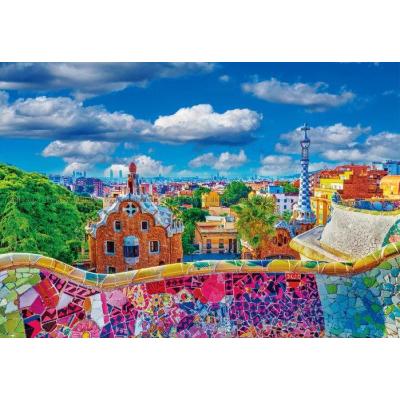 Bild av Park Güell, Barcelona - Spanien, 1000 bitar