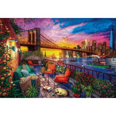 Bild av Davison: Manhattan - På balkongen, 3000 bitar