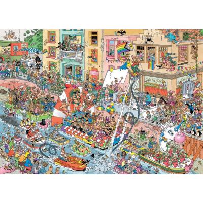 Bild av Färgglada parad, 1000 bitar