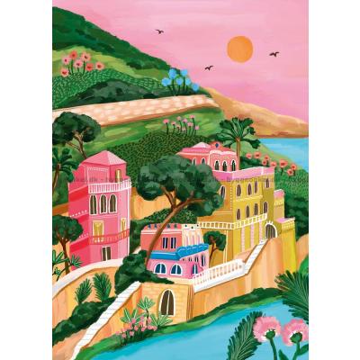 Bild av Italien: Portofino, 500 bitar