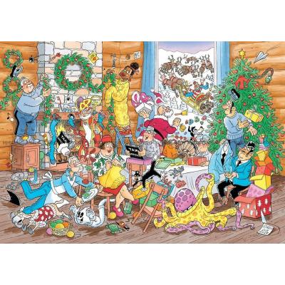 Bild av Stickade julklappar, 500 bitar