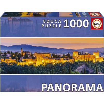 Spanien: Alhambra - Panorama, 1000 bitar