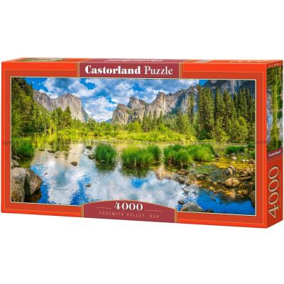 USA: Yosemitedalen - Panorama, 4000 bitar