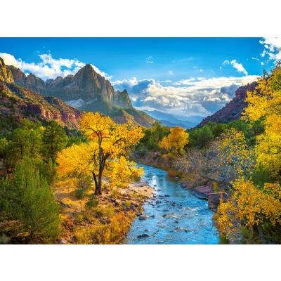 Bild av USA: Höst i Zion National Park, 3000 bitar