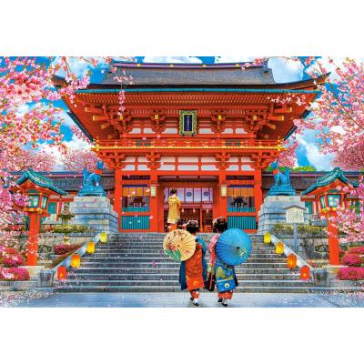 Bild av L. Stewart: Våren i Japan, 1500 bitar