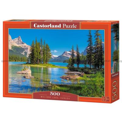 Kanada: Sjön Maligne, 500 bitar