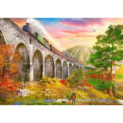 Davison: Glenfinnan viadukten, 1000 bitar