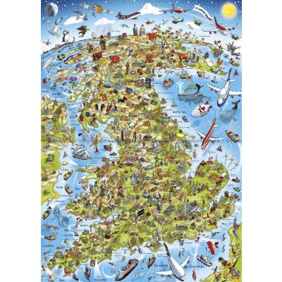 Bild av Braun: Storbritannien, 1000 bitar
