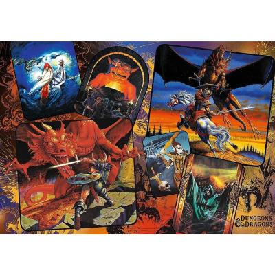 Bild av Dungeons & Dragons: Collage, 1000 bitar