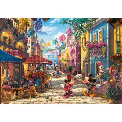 Bild av Disney: Kinkade - Musse och Mimmi Pigg i Mexiko, 6000 bitar