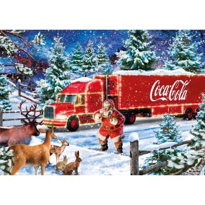 Bild av Coca-Cola: Jul-lastbilen, 1000 bitar