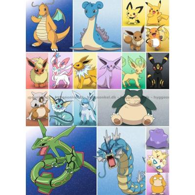 Bild av Pokemon, 2x500 bitar