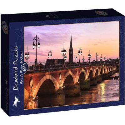 Frankrike: Pont de Pierre, Bordeaux, 1000 bitar