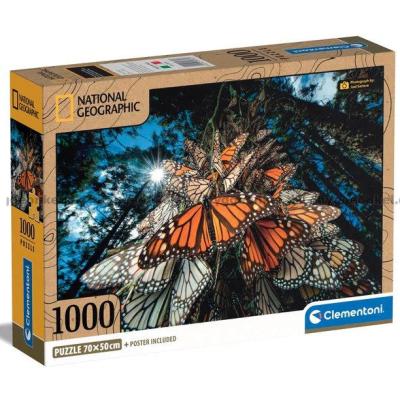 National Geographic: Monark fjärilar, 1000 bitar